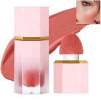 Fard de Obraz Lichid, Makeup, Romantic Matte, Color Bloom Liquid Blush, 104, 5.2 ml - 1