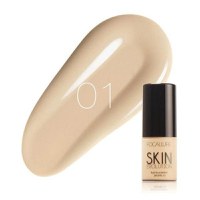 Fond de ten fluid Focallure Skin Evolution SPF15, 01 Alabaster - 2