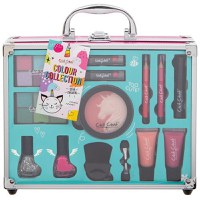 Geanta cu produse de machiaj, Technic, Chit Chat Colour Collection Case, 14 produse - 1