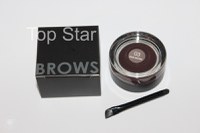 Gel sprancene Brows Cream Focallure 03 Dark Brown, Pensula inclusa - 2