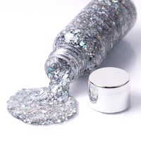 Glitter gel pentru fata si corp, Handaiyan, 01 - 3