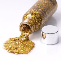 Glitter gel pentru fata si corp, Handaiyan, 02 - 2