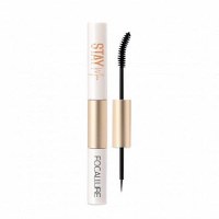 Mascara Focallure Stay Max Waterproof Mascara&Eyeliner 2N1, 01 - 1