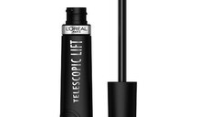 Mascara Volum, Alungire si Curbare, Loreal, Telescopic Lift, Negru, 9.9 ml