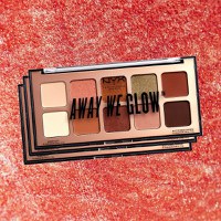 Paleta fard 10 culori, NYX, Away We Glow, Hooked on Glow - 5