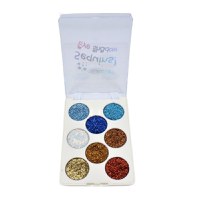 Paleta fard de ochi, Gulflower, Glitter Sequins, 02 - 1