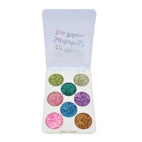 Paleta fard de ochi, Gulflower, Glitter Sequins, 03 - 1