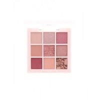 Paleta fard de ochi, Sunkissed, Rose Quartz, 9 culori - 1