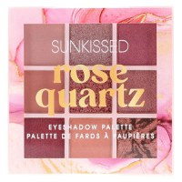 Paleta fard de ochi, Sunkissed, Rose Quartz, 9 culori - 2