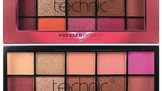 Paleta fard de ochi, Technic, Hot Love, 15 culori