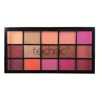 Paleta fard de ochi, Technic, Hot Love, 15 culori - 3