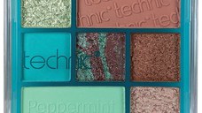 Paleta fard de ochi, Technic , Peppermint Cream, 7 culori