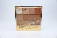 Paleta farduri de ochi, Gulflower, Eyeshadow Matte Shimmer, 12 culori, 02 - 3