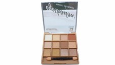 Paleta farduri de ochi, Gulflower, Eyeshadow Matte Shimmer, 12 culori, 02