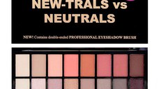 Paleta farduri pleoape Makeup Revolution New-Trals vs Neutrals