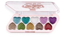 Paleta Machiaj Ochi, Ushas, Glitter, 10 Culori, 02, 7.1 g