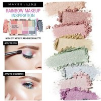 Paleta multifunctionala farduri de ochi si obraz Maybelline The City Urban Lights - 2