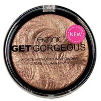 Pudra iluminatoare bronzanta Technic Get Gorgeous Bronze Highlighting Powder - 1