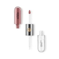 Ruj de buze, Kiko, Unlimited Double Touch, 120 Rosy Mauve, 6 ml - 1