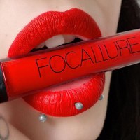 Ruj de buze lichid mat Focallure Ultra Chic Lips, Nuanta 01 Coquelicot - 2