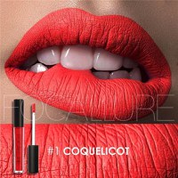 Ruj de buze lichid mat Focallure Ultra Chic Lips, Nuanta 01 Coquelicot - 3