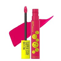 Ruj de buze lichid mat, Maybelline, Superstay Matte Ink, 460 Optimist, 5 ml - 1