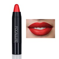 Ruj de buze mat Focallure Lip Crayon 01 Cardinal - 3