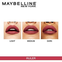 Ruj de buze rezistent la transfer Maybelline Superstay Matte Ink 80 Ruler - 3