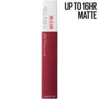 Ruj de buze rezistent la transfer Maybelline Superstay Matte Ink 80 Ruler - 7