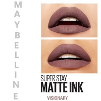 Ruj de buze rezistent la transfer Maybelline Superstay Matte Ink 95 Visionary - 2