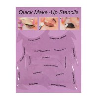 Sabloane fard si tus, Makeup, Quick Makeup Stencils - 3