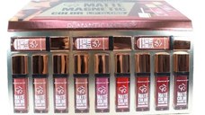 Set 12 rujuri de buze cu aspect mat, Makeup, Romantic Matte, Natural Matte Color