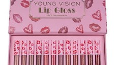 Set 12 rujuri de buze, Young Vision, Lip Gloss Fashionable