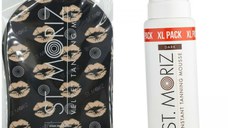 Set Autobronzare Profesionala St Moriz Spuma XL Dark + Manusa Aplicare