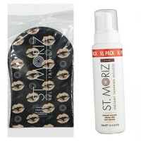 Set Autobronzare Profesionala St Moriz Spuma XL Dark + Manusa Aplicare - 3