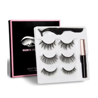 Set Gene False, Beauty Belongs To You Magnetic, Eyeliner Eyelash Suit, 24 - 2