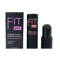 Stampila sprancene, Fit Me, Eyebrow Stamp, 3 Sabloane incluse, Black - 4