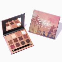 Trusa 12 farduri de ochi Focallure Sunset Eyeshadow Palette - 1