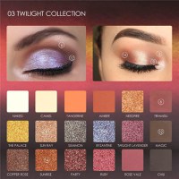 Trusa 18 farduri de pleoape Focallure Twilight Collection - 7