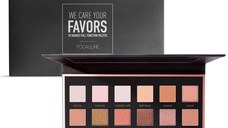 Trusa 18 farduri de pleoape Focallure We Care Your Favors, 02 Neutrals