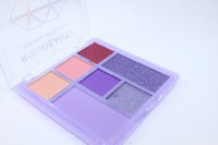 Trusa fard de ochi, Ribia Beauty, Diamond Obsessions, Purple - 3