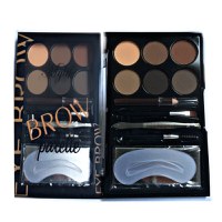 Trusa Fard Sprancene, For Me Only, Makeup, Eyebrow Palette, 02, sablon inclus - 1