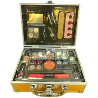 Trusa Machiaj Geanta Cosmetice, Technic, Medium Beauty Case, Rose Gold - 4