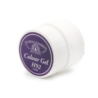 Gel Color Unghii, Vopsea de Arta Global Fashion, Seria Noble Purple H92, 5g - 2