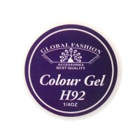 Gel Color Unghii, Vopsea de Arta Global Fashion, Seria Noble Purple H92, 5g - 1