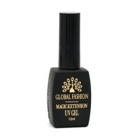 Gel Constructie Unghii cu Sclipici Magic Extension 12 ml, Roz Crem G06 - 3