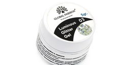 Gel Luminous Glitter Hexagon 5g, Nr. 03