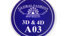 Gel Plastilina 4D Global Fashion, Albastru Inchis 7g, A03