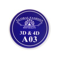 Gel Plastilina 4D Global Fashion, Albastru Inchis 7g, A03 - 1