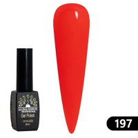 Oja Semipermanenta Global Fashion Black Elite 8 ml, 197 - 1